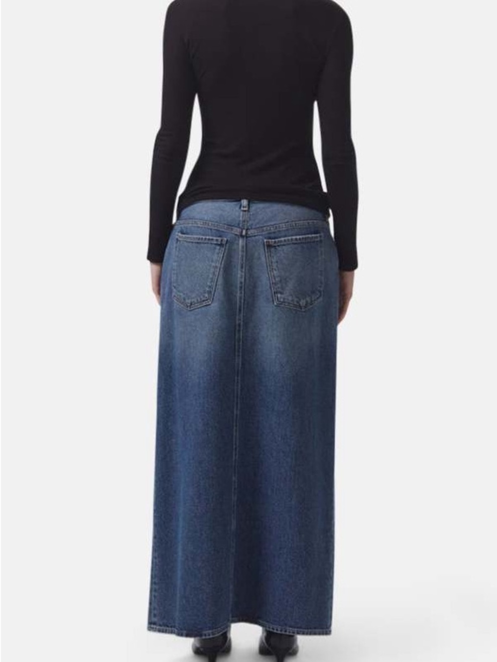 Agolde Leif Skirt in Swing 29 $300 - Picture 3 of 10